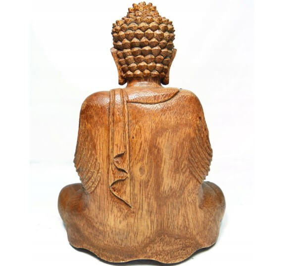 Budos statula medinė 20cm M (2)