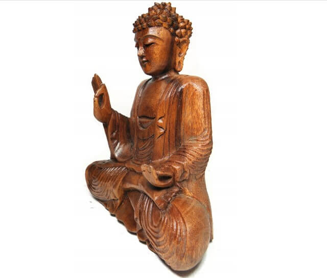 Budos statula medinė 20cm M (3)