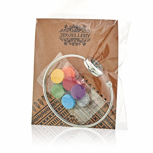 Aromaterapinė apyrankė Begalinė meilė su kristalu (7)