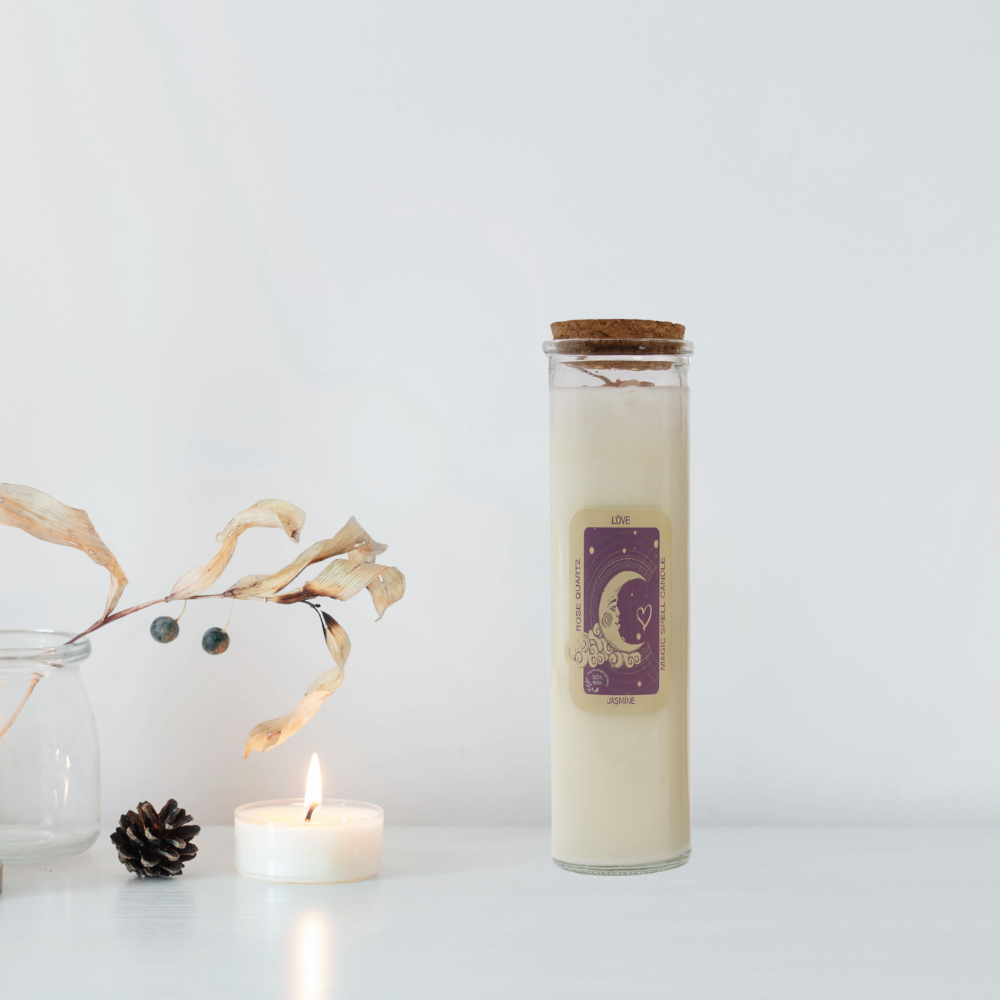 Magiška žvakė MEILĖ įkrauta REIKI  energija su rožinio kvarco akmenimis